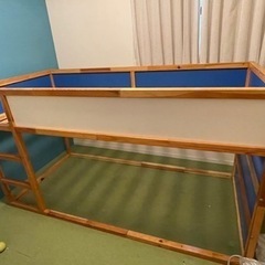 IKEA KURA 子供用2段ベッド　0円