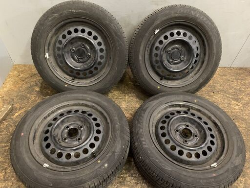 DUNLOP ENASAVE EC204 175/65R15】夏タイヤ【スチールホイール 15 
