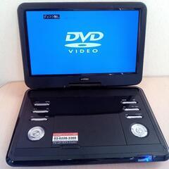 【ジャンク品】フルセグ内蔵12インチポータブルDVDプレーヤー📽