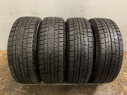 YOKOHAMA ice GUARD iG50 PLUS 215/60R16 16インチ スタッドレス 4本 バリ溝 エスティマ ヴェゼル オデッセイ等　(VTG433) クレジットカード QRコード決済可能