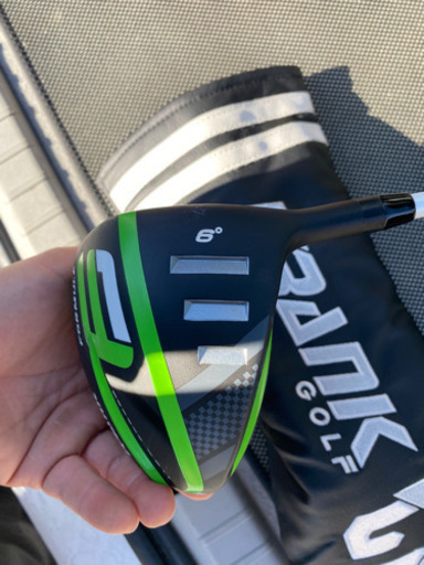 ドラコン専用ドライバー 希少KRANKドライバー5°ドラコン 稀少