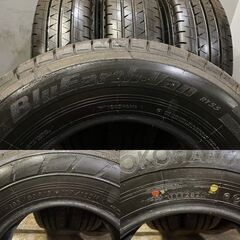 YOKOHAMA BluEarth-Van RY55 195/80R15 107/105N LT 15インチ 夏タイヤ 4本 2020年製 バリ溝 ハイエース等　(MTB187)クレジットカード QRコード決済可能