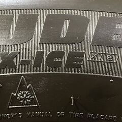 MICHELIN X-ICE XI2 235/60R18 18インチ スタッドレス 4本 バリ溝 レクサスNX/レクサスRX CR-V audi/Q5等　(TD688)クレジットカード QRコード決済可能