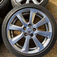 スタッドレスタイヤ　225/45R18  クラウン純正アルミ