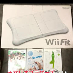 Wii Fit バランスボード / ソフト4点