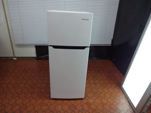 ID 990687　冷蔵庫　２ドアハイセンス120L　２０１８年製　HR-B1201