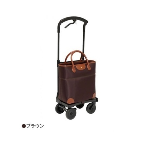 【１度使用のみ美品】ショッピングカート　手元ブレーキ付き