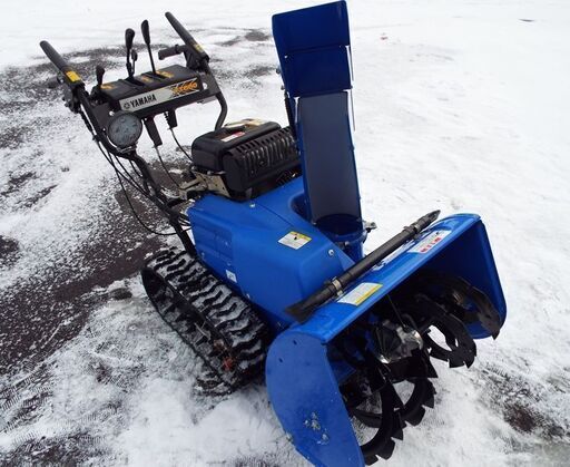 2018年購入 美品 YAMAHA ヤマハ エンジン式 小型除雪機 YT660 除雪幅60㎝ ジェットシューター装備