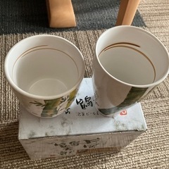泡旨ビール＆焼酎カップ　片岡鶴太郎 - 生活雑貨