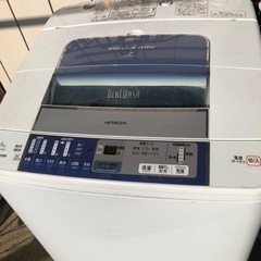 (取引先決まりました)HITACHI 8kg洗濯機　ジャンク0円