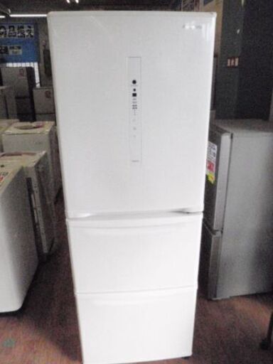 （中古）パナソニック３３５L　3ドア冷凍冷蔵庫　2019年製