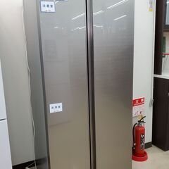 AQUA 2ドア冷蔵庫 AQR-SBS5F 2018年製 449L【トレファク上福岡】