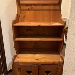 カントリー 棚 カップボード 食器棚