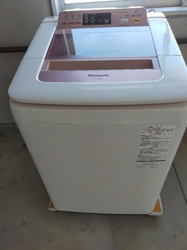 受付終了　全自動洗濯機 NA-FA80H1（8kg）2014