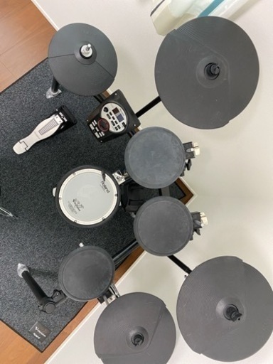 Roland v-drums TD-11K-S 拡張シンバル マット、椅子おまけ付き 【公式 