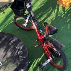 【ネット決済】子供用　自転車　18インチ　補助輪付き