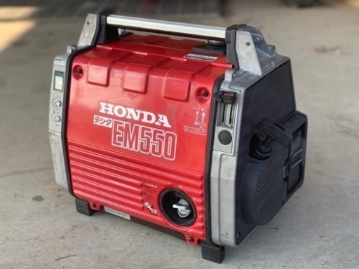 ホンダ発電機　EM550型　作動確認済み
