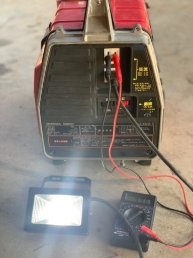 ホンダ発電機　EM550型　作動確認済み