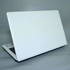 高速SSD 中古美品 ホワイト ノートパソコン 15.6型 FRONTIER