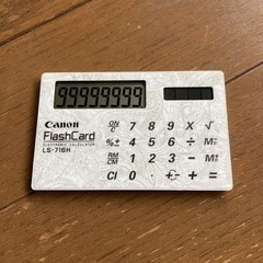 【未使用品】カード電卓