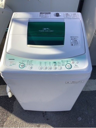TOSHIBA　全自動洗濯機7キロ　AW-307(W) リサイクルショップ宮崎屋　佐土原店　21.12.25F