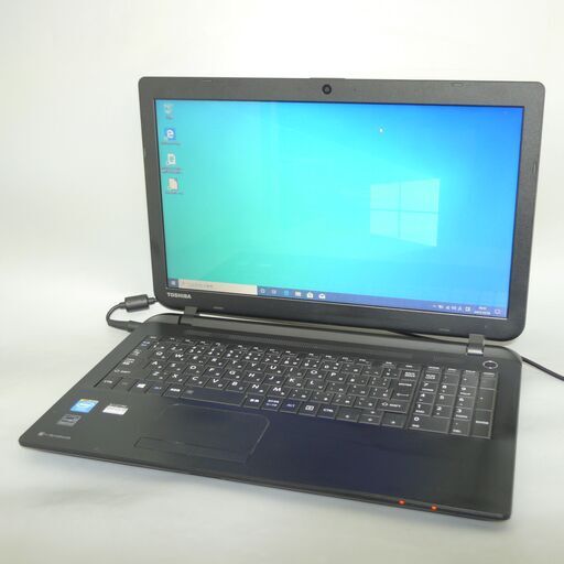 新品SSD ノートパソコン 15.6型 TOSHIBA 東芝 B25/33NB 中古良品 Celeron 4GB DVDマルチ 無線 Wi-Fi Bluetooth カメラ Win10 Office