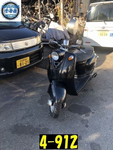 お取引頂きました。愛知県公安委員会許可業者(オートバイ商)☆GARAGE-ECO千音寺☆ビーノ5AU黒　4-912名古屋市中川区より!!