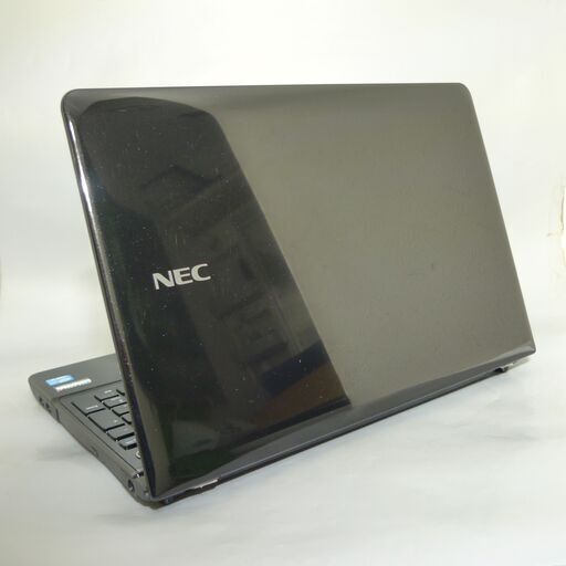 新品爆速SSD 黒 ノートパソコン 中古美品 15.6型 NEC PC-LS350MSB 第3世代 Core i3 4GB Blu-ray 無線 Wi-Fi カメラ Windows10 Office