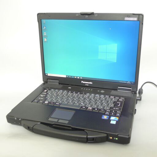 新品SSD ノートPC Panasonic タフブック CF-52MW1ADS 中古美品 15.4型 Core i5 4GB DVDRW 無線 Bluetooth Win10 Office