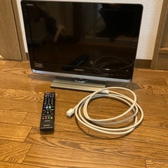 テレビ　AQUOS 20V型ワイド