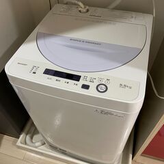 洗濯機 2016年製 SHARP ES-GE5A
