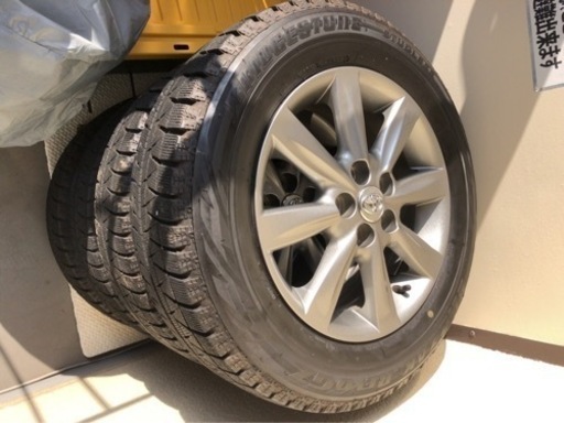 値下げしました！ トヨタ ウィッシュ純正 15インチ アルミホイール