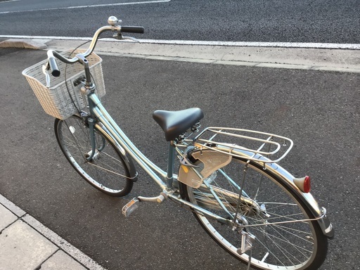 水色ブリヂストン ジョブナ中古自転車整備済み 【公式通販】