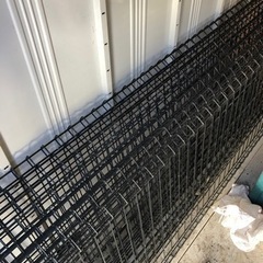 メッシュフェンス黒 2m×75cm 10枚 訳あり