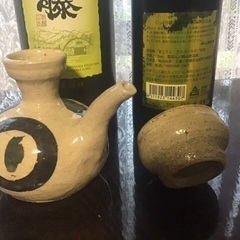 みーとぅんだ❗️ 國吉清尚さん(1943-1999)、安子さん、酒器古酒セット、やちむん　　物故