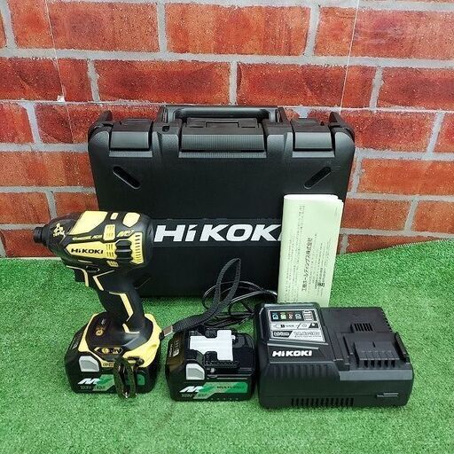 HiKOKI WH36DA 2XP(BY) インパクトドライバー【リライズ野田愛宕店】【店頭取引限定】【未使用】【管理番号：ITENPK6N1M2Q】
