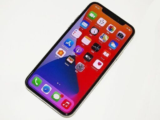 【苫小牧バナナ】修理交換品 現状品 Apple/アップル Softbank iPhoneX NQAY2J/A シルバー 64GB 動作OK 本体のみ 部品取りに