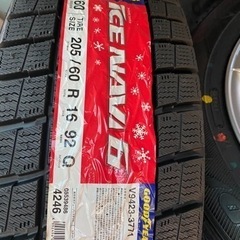 (値下げ)新品16スタッドレス　アルミホイール　4本セット205/60R16