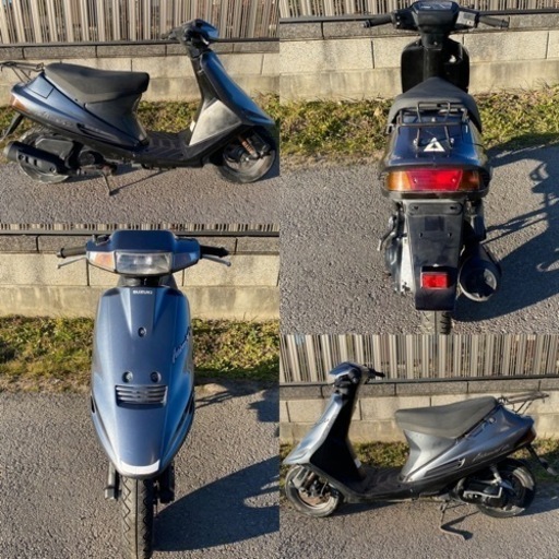 ☆アドレスV100走行少！キャブレーターオーバーホール・バッテリー