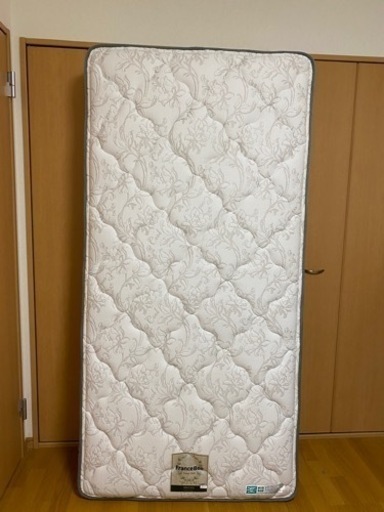 【SALE‼️】【中古美品】FRANCEBED シングルマットレス　8000円➡️7000円