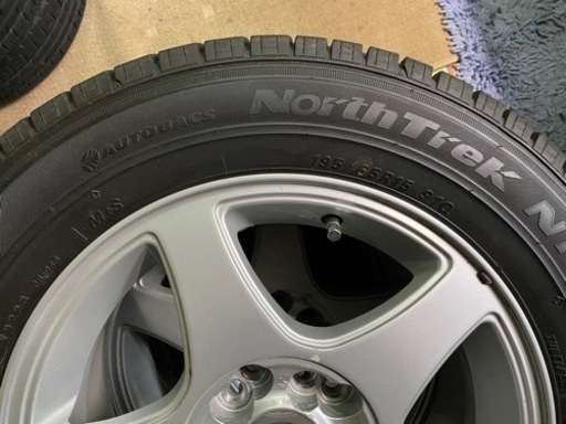165/80R13 スタッドレス バリ山 ヨコハマ 1本 送料込み TS265 19565R15 