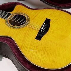 【苫小牧バナナ】美品 MORRIS SC-CUSTOM YEL L.R.BaggsAnthemSL搭載 モーリス エレアコ 2014限定生産 純正ハードケース付き♪