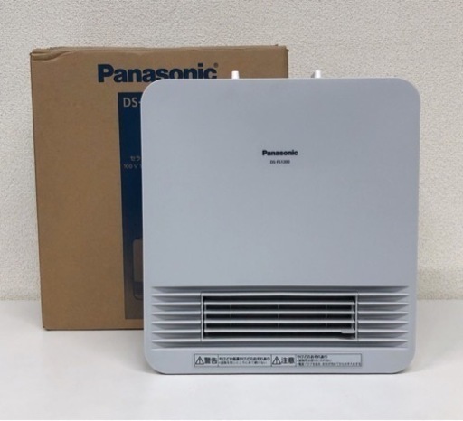 IK-127 2019年製【ほぼ新品】Panasonic セラミックファンヒーター DS-FS1200 パナソニック 箱付き