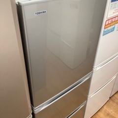 安心の6ヶ月保証付！！【TOSHIBA(トウシバ)】3ドア冷蔵庫取りに来れる 