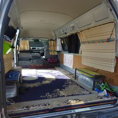 車中泊 キャンピングカー 改造ベース車に最適 レジアスエース ハイエース ２００系スーパーロング ハイルーフ ウイド 2 5l ディーゼルタ Seitaishi 北白川のハイエースの中古車 ジモティー