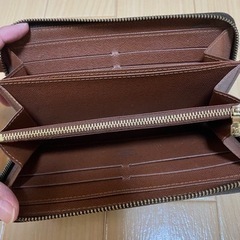 終了】美品 ルイ ヴィトン 財布 ダミエ L字ファスナー
