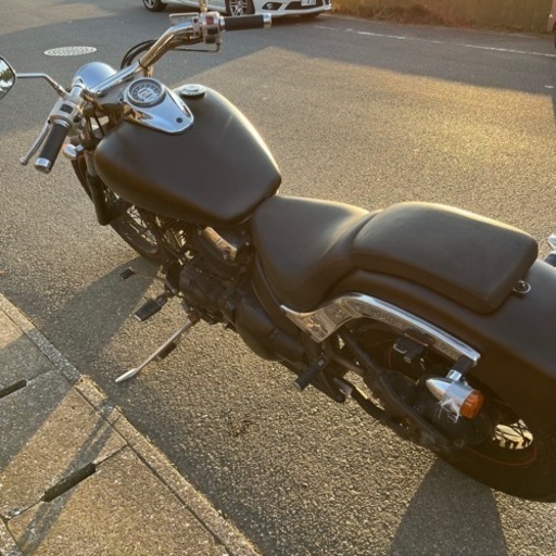 低走行】ヤマハ・ドラッグスター400！車検1年半以上！マットブラック全