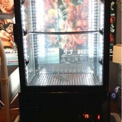 ガラス冷蔵ショーケース70L』