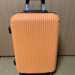 スーツケース　キャリーケース　オレンジ