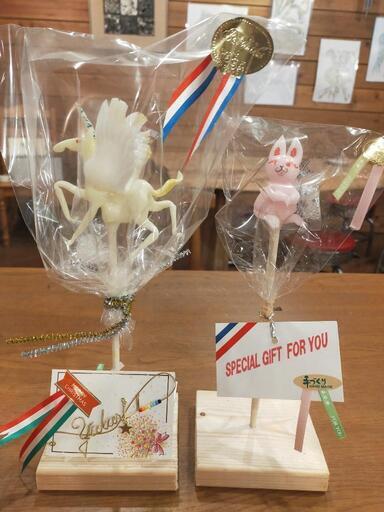 知り合いの飴細工師が作った飴細工二体差し上げます お洒落マドンナ 船堀のコスメ ヘルスケアの中古あげます 譲ります ジモティーで不用品の処分